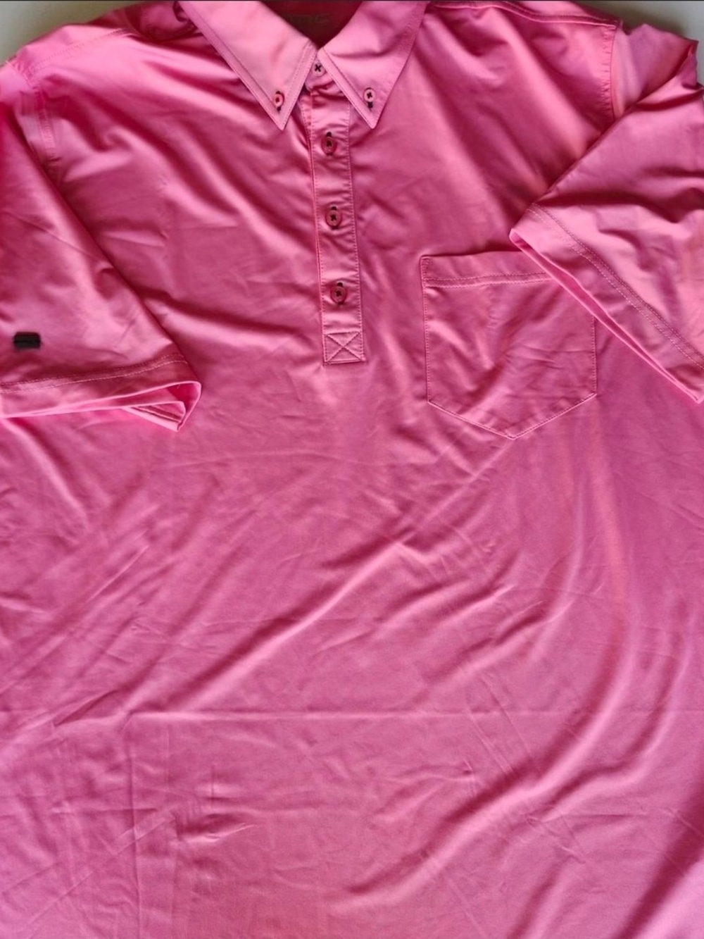 G-MAC by KARTEL Bright Pink Polo Shirt with Pocket